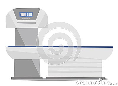 Magnetic resonance imaging vector illustration. Vector Illustration