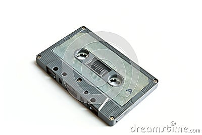 Magnetic tape cassette Stock Photo