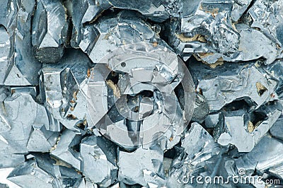 Magnetite mineral background Stock Photo