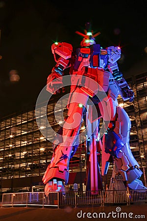 Gundam Robot Editorial Stock Photo