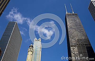 Magnificent Mile Stock Photo