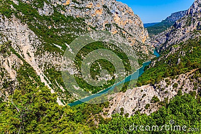 Magnificent mountain Provence Stock Photo
