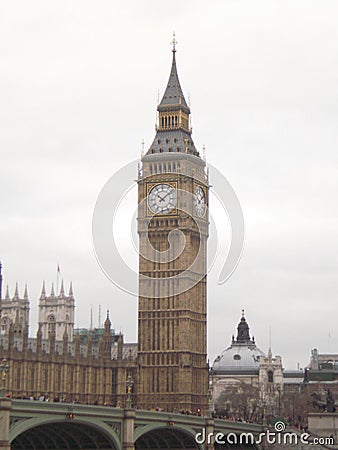 Magnificent Shot Of The Big Ben In London. Editorial Stock Photo