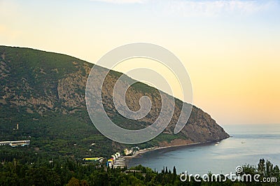 Magnificent views of the calm sea Stock Photo