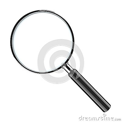 Magnifier Glass Stock Photo