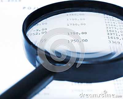 Magnifier Stock Photo