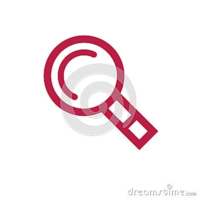 Magnify glass icon design very nice Vector Illustration