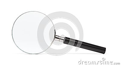 Magnifying glass Stock Photo