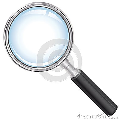 Magnifying glass Vector Illustration