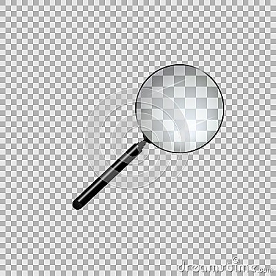 Magnifying glass Vector Illustration