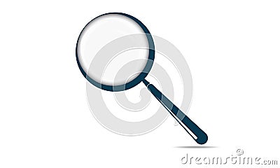 Magnifying Glass - Searching Logo Template - Magnifying Icon - Magnifying Glass Symbol Vector Illustration