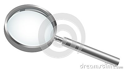 magnifying glass Vector Illustration