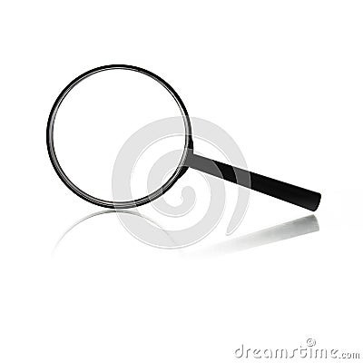 Magnifying Glass Stock Photo