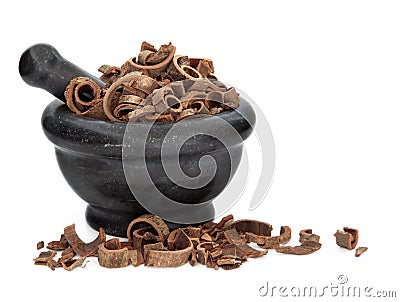 Magnolia Bark Herb Stock Photo