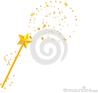 Magoc wand Vector Illustration