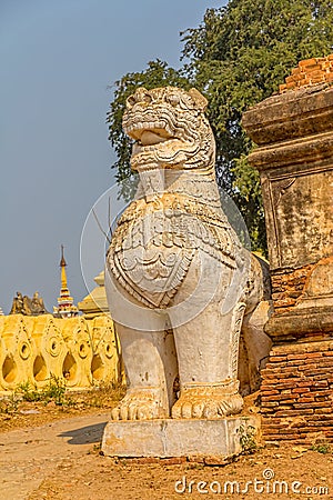 Maha Aungmye Bonzan, Mandalay Stock Photo