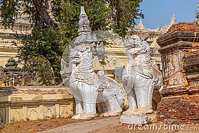 Maha Aungmye Bonzan, Mandalay Stock Photo