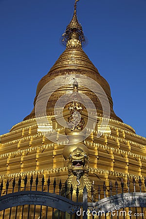 Maha Lokamarazein Pagoda,Mandalay, Myanmar Stock Photo