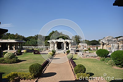 The Mahadeva Temple, Western Chalukya, Itagi, Koppal, Karnataka Stock Photo