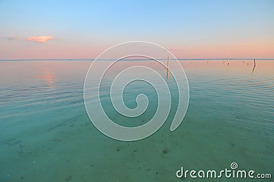 Mahahual in Mexico Stock Photo