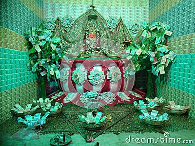 Mahalaxmi Mataji Porbandar Editorial Stock Photo