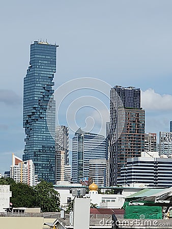 MahaNakhon skyscraper in Bangkok, Thailand Editorial Stock Photo
