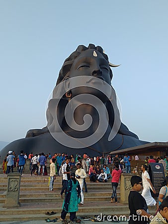 Mahashiva tallest statue in india Editorial Stock Photo