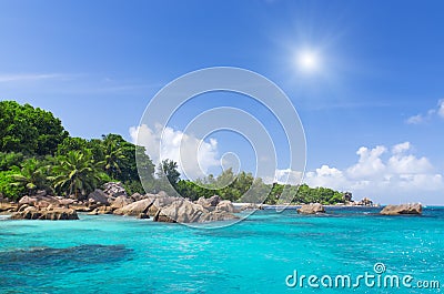 Mahe island, Seyshelles. Stock Photo