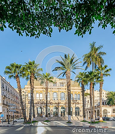 Mahieddine Bachtarzi theater of Algiers Editorial Stock Photo