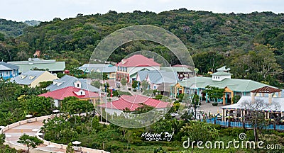 Mahogany Bay Stock Photo