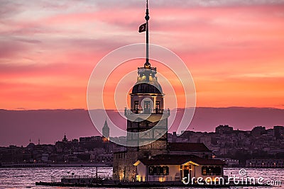 Maiden's Tower Stock Photo