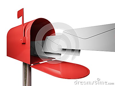 Mail box Stock Photo