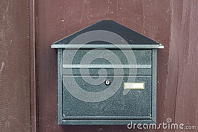 Mail box with clipping path Stock Photo