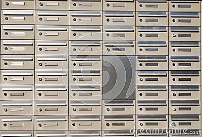 Mail boxes Stock Photo