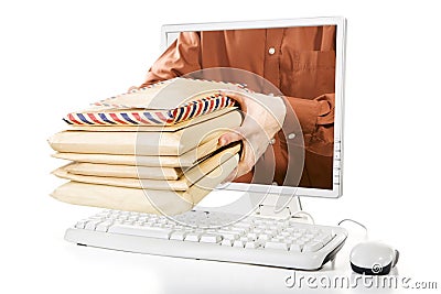 Mail packages for you Stock Photo