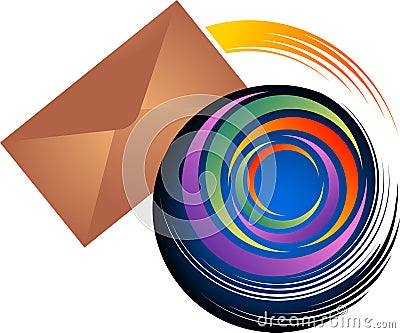 Mail service Vector Illustration