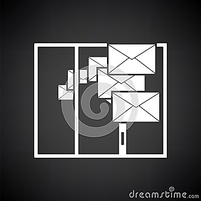 Mailing Icon Vector Illustration