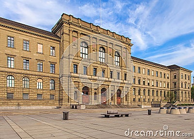 Main building of the ETH in Zurich, Switzerland Editorial Stock Photo