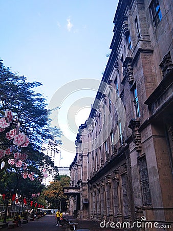 Main Building of University of Santo Tomas Editorial Stock Photo