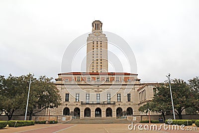 Main Building on the University of Texas at Austin campus Stock Photo