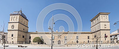 Main facade of the Hospital de Santiago, Ubeda, Jaen, Spain Stock Photo