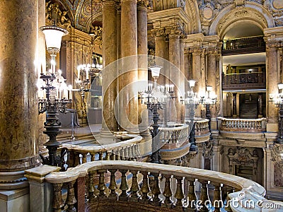 Palais Garnier Paris Stock Photo
