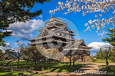 Matsue castle located in Matsue city, Shimane, japan Stock Photo