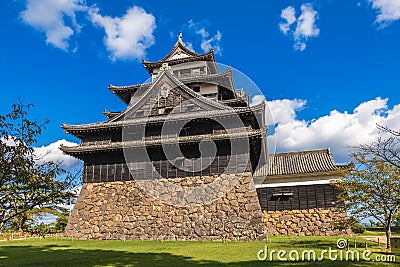 Matsue castle in Matsue city, Shimane, japan Stock Photo