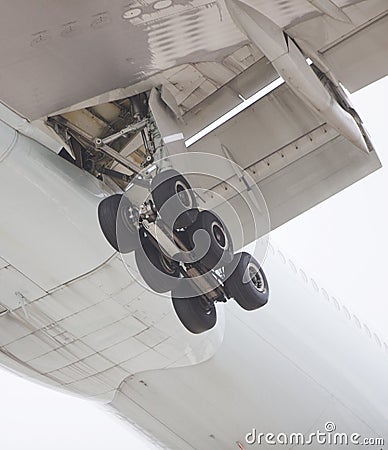 Main Landing Gear Stock Photo