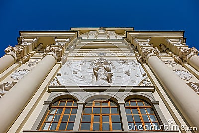 Ptuj, the Minorite Monastery and St Peter and St Paul church Stock Photo