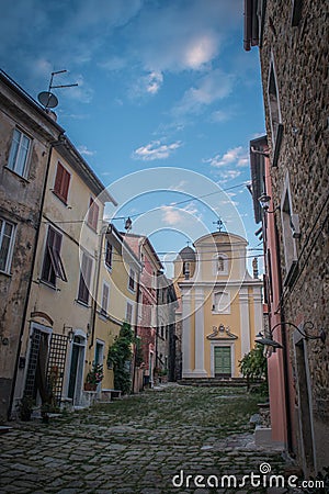 Nicola, La Spezia, Ligury, Italy Stock Photo