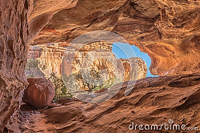 Main Stadsaal Cave in the Cederberg Mountains Stock Photo