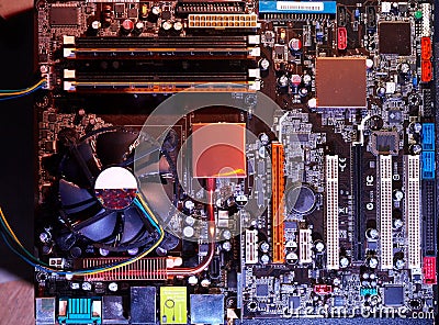 Mainboard Stock Photo