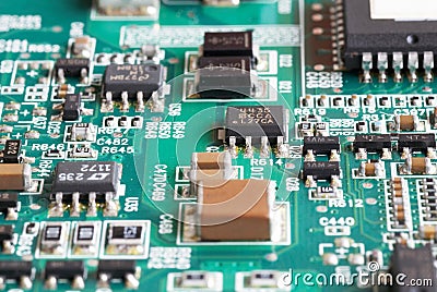 Mainboard Stock Photo